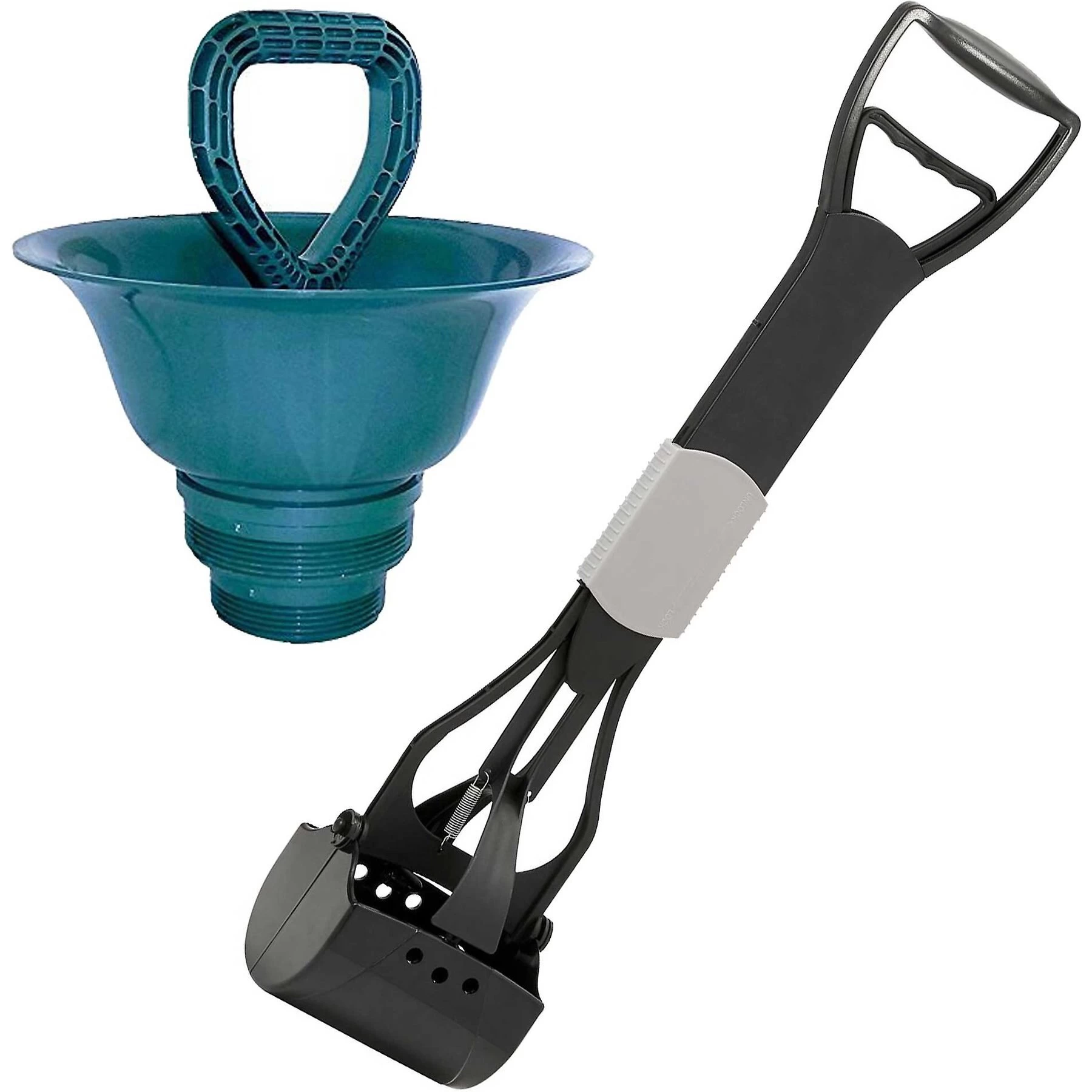 Doggie Doo Drain Pet Waste Removal & Frisco Spring Action Foldable Dog Pooper Scooper 1 Doggie Doo Drain Pet Waste Removal & Frisco Spring Action Foldable Dog Pooper Scooper