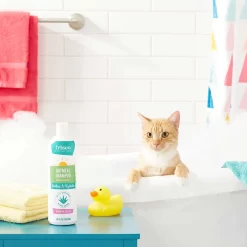 Frisco Aloe Hydrating Dog & Cat Spray, Sweet Nectar Scent & Frisco Oatmeal Dog & Cat Shampoo, Almond Scent -Frisco Shop 303372 PT8. AC SS1800 V1623070966