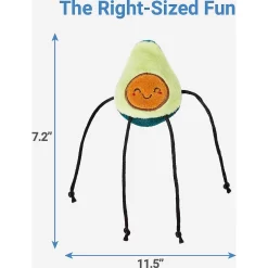 Frisco Cactus Cat Scratching Post & Frisco Dangly Avocado Buddy Plush Cat Toy With Catnip -Frisco Shop 303380 PT5. AC SS1800 V1623084157