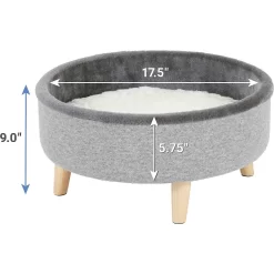 Frisco Modern Round Elevated Cat Bed & Frisco Modern Tunnel Elevated Cat Bed -Frisco Shop 303470 PT2. AC SS1800 V1623057757