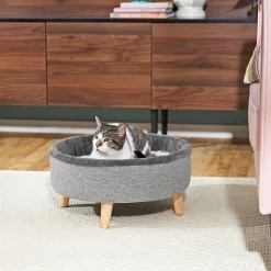 Frisco Modern Round Elevated Cat Bed & Frisco Modern Tunnel Elevated Cat Bed -Frisco Shop 303470 PT4. AC SS1800 V1623068864
