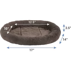 Frisco Self Warming Bolster Round Kitten Bed & Frisco Cactus Cat Scratching Post -Frisco Shop 303576 PT2. AC SS1800 V1623058046