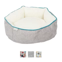 Frisco Sherpa Dog & Cat Blanket & Frisco Sherpa Hexagon Bolster Cat & Dog Bed -Frisco Shop 303598 PT6. AC SS1800 V1623067654