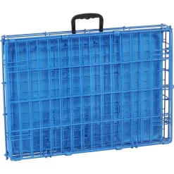 Frisco Two Door Top Load Plastic Dog & Cat Kennel & Frisco Fold & Carry Single Door Collapsible Wire Dog Crate, Pink -Frisco Shop 303656 PT7. AC SS1800 V1623085646