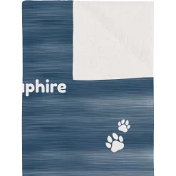 Frisco Personalized Heathered Sherpa Cat & Dog Blanket, 30" X 40" -Frisco Shop 303838 PT2. AC SS1800 V1637609829