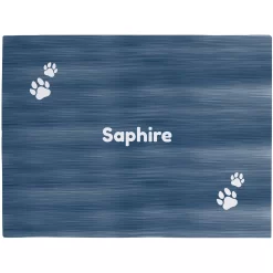Frisco Personalized Heathered Soft Fleece Cat & Dog Blanket, 30" X 40"