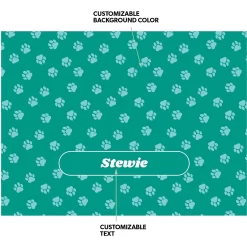 Frisco Personalized Paws Soft Fleece Cat & Dog Blanket, 30" X 40" -Frisco Shop 304007 PT3. AC SS1800 V1637609345