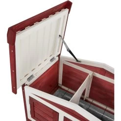 Frisco Wooden Outdoor Rabbit Hutch -Frisco Shop 304043 PT3. AC SS1800 V1639597128