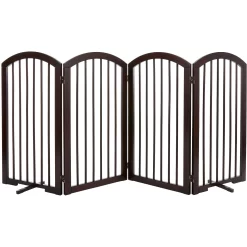 Frisco Arch 4-Panel Solid Wood Dog Gate -Frisco Shop 305152 PT2. AC SS1800 V1639669041