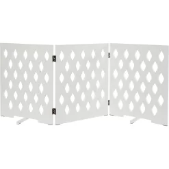 Frisco Deco Diamond Shape 3-Panel Dog Gate -Frisco Shop 305154 PT2. AC SS1800 V1639669192