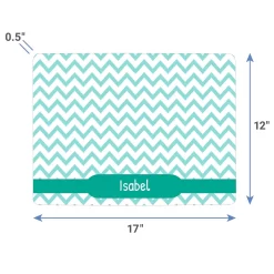 Frisco Personalized Chevron Dog & Cat Placemat -Frisco Shop 306754 PT3. AC SS1800 V1636120540