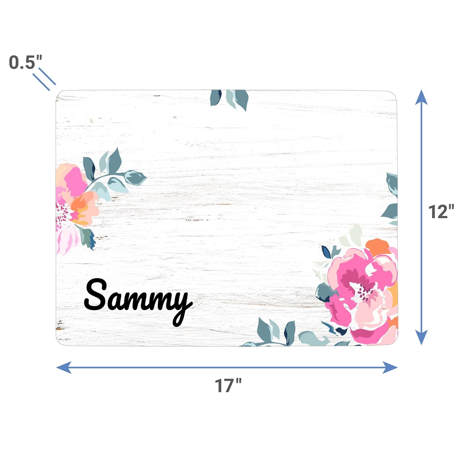 Frisco Personalized Rustic Dog & Cat Placemat 4 Frisco Personalized Rustic Dog & Cat Placemat - Image 4