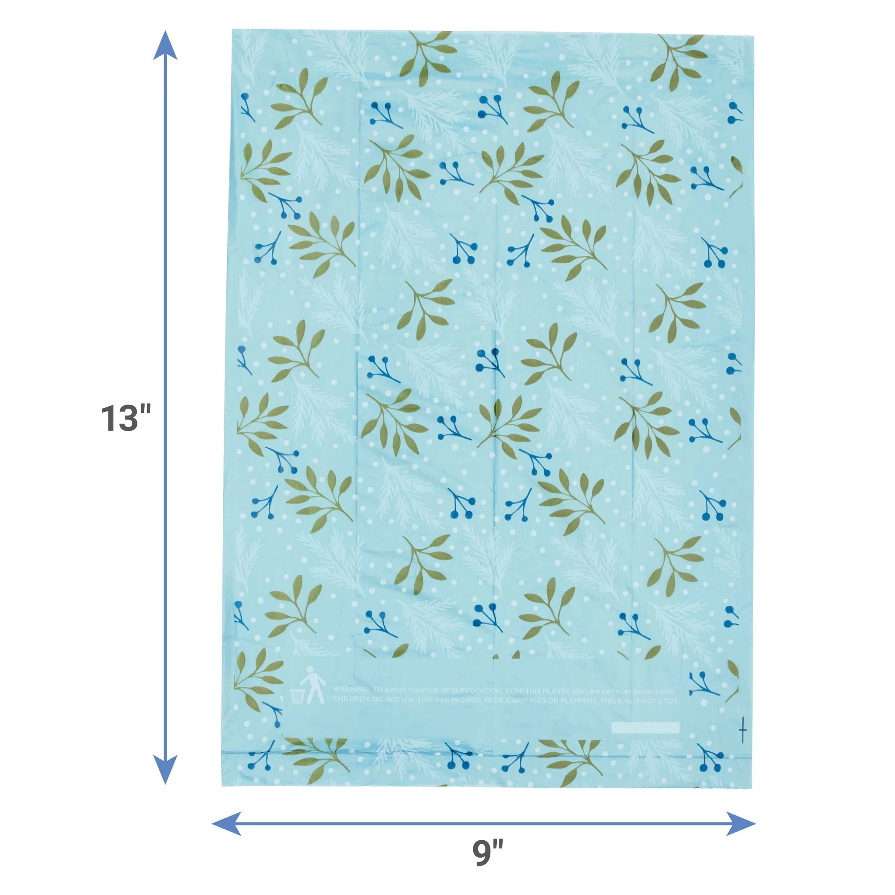 Frisco Solid & Printed Blue Assorted Poop Bags 3 Frisco Solid & Printed Blue Assorted Poop Bags - Image 3