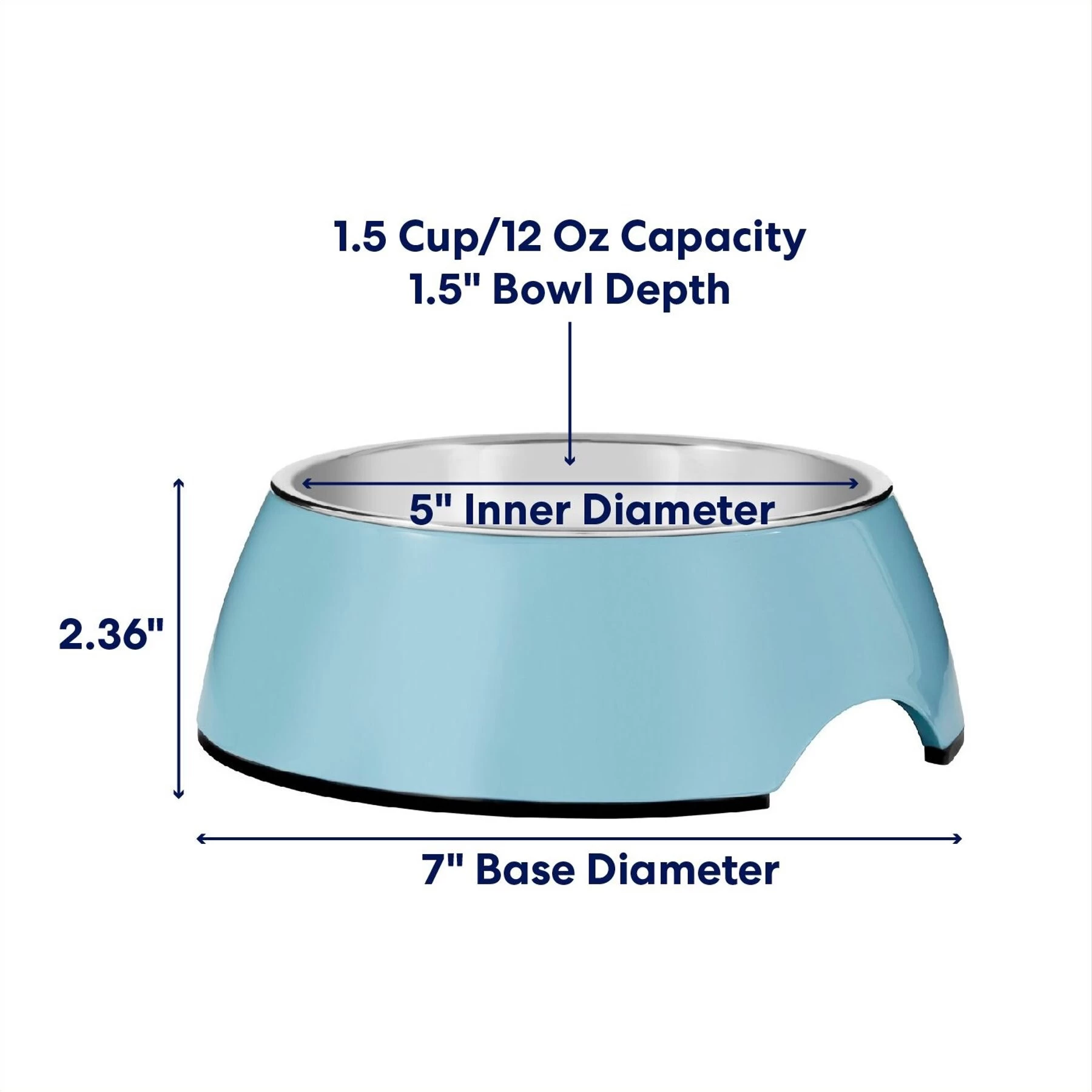 Frisco Coral Design Stainless Steel Dog & Cat Bowl 2 Frisco Coral Design Stainless Steel Dog & Cat Bowl - Image 2