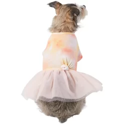 Frisco Tie Dye Pink Tutu Dog & Cat Dress