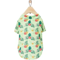 Frisco Hawaiian Floral Camp Dog & Cat Shirt -Frisco Shop 312168 PT4. AC SS1800 V1673304001