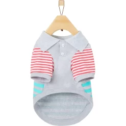 Frisco Striped Polo Dog & Cat Shirt -Frisco Shop 312208 PT4. AC SS1800 V1644881528