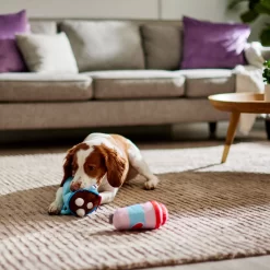 Frisco Valentine Coffee For Two Ballistic Nylon Plush Squeaky Dog Toy -Frisco Shop 312897 PT3. AC SS1800 V1638987357