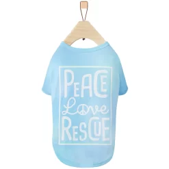 Frisco Peace Love Rescue Dog & Cat T-Shirt -Frisco Shop 315068 PT4. AC SS1800 V1646350198