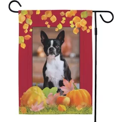 Frisco Personalized Double Sided Printed Fall Garden Flag -Frisco Shop 315424 PT3. AC SS1800 V1663872018