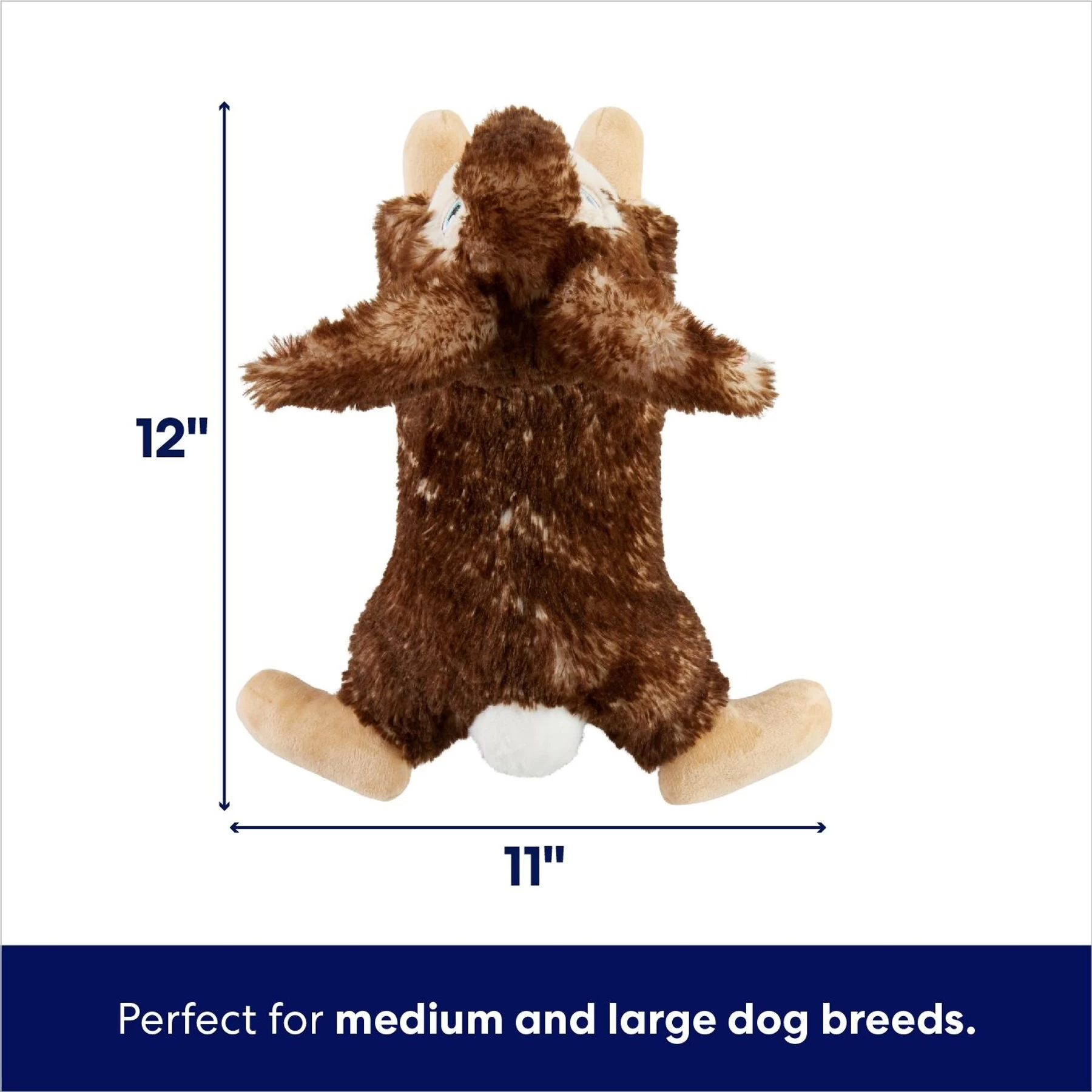 Frisco Realistic Rabbit Plush Squeaky Dog Toy 2 Frisco Realistic Rabbit Plush Squeaky Dog Toy - Image 2