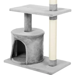 Frisco 61-in Faux Fur Cat Tree & Condo & Frisco 38-in Cat Tree With Condo, Top Perch & Toy -Frisco Shop 318964 PT7. AC SS1800 V1630364512