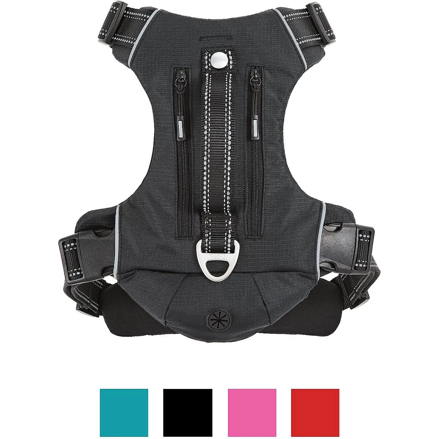 Frisco Outdoor Premium Ripstop Nylon Dog Harness With Pocket & Frisco Outdoor Nylon Reflective Comfort Padded Dog Collar 2 Frisco Outdoor Premium Ripstop Nylon Dog Harness With Pocket & Frisco Outdoor Nylon Reflective Comfort Padded Dog Collar - Image 2