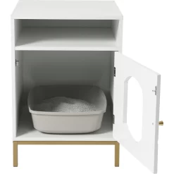 Frisco Elevated Side Table Litter Box Cover -Frisco Shop 322627 PT3. AC SS1800 V1653421283