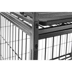 Frisco Ultimate Lightweight Heavy Duty Foldable & Stackable Steel Metal Single Door Dog Crate -Frisco Shop 326416 PT6. AC SS1800 V1646859905