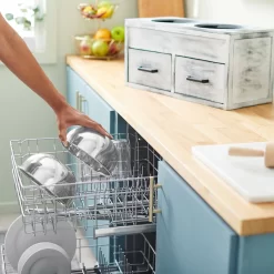 Frisco Premium Wood Elevated Large Breed Dog Bowl With Storage Station, 10 Cup -Frisco Shop 331505 PT6. AC SS1800 V1657656894