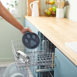 Frisco Silicone Stainless Paw Steel Slow Feeder Dog & Cat Bowl -Frisco Shop 331528 PT6. AC SS1800 V1657656874