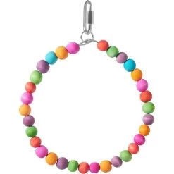 Frisco Beaded Halo Bird Toy