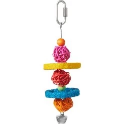 Frisco Loofah Ball Bird Chew Toy