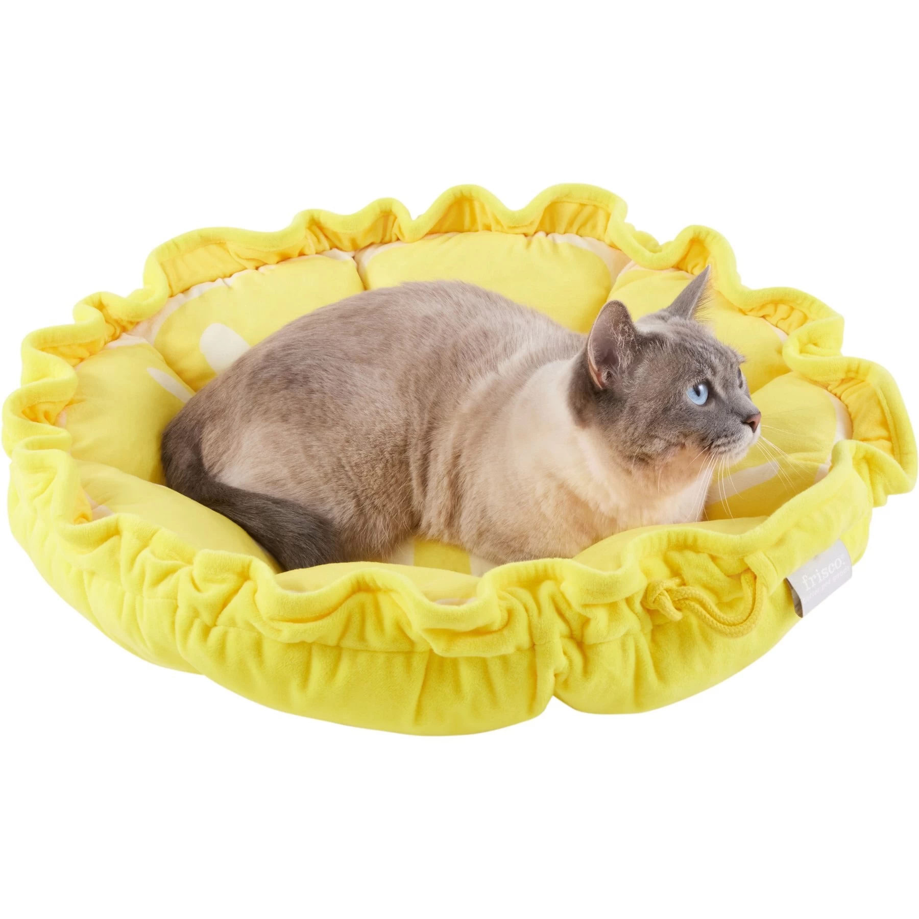 Frisco Lemon Adjustable Cat & Dog Bolster Bed 3 Frisco Lemon Adjustable Cat & Dog Bolster Bed - Image 3