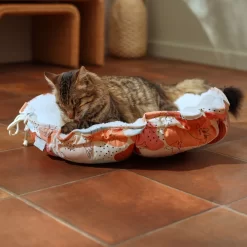 Frisco Shop 21 Frisco Calico Cat Design Adjustable Cat Bolster Bed