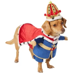 Frisco Front Walking Royal King Dog & Cat Costume -Frisco Shop 335127 PT3. AC SS1800 V1658346228