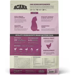 ACANA First Feast High-Protein Kitten Dry Cat Food, 4-lb Bag & Frisco Multi-Cat Unscented Clumping Clay Cat Litter -Frisco Shop 338643 PT2. AC SS1800 V1635915849