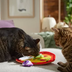 Frisco Halloween Spooky Pizza Interactive Plush Cat Toy With Catnip -Frisco Shop 344066 PT3. AC SS1800 V1657657031