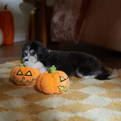 Frisco Halloween Scary Jack-O-Lantern Plush Squeaky Dog Toy -Frisco Shop 344158 PT3. AC SS1800 V1657657048