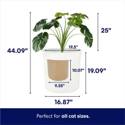 Frisco Hidden Planter Cat Litter Box, 16-in -Frisco Shop 345566 PT2. AC SS1800 V1686861496