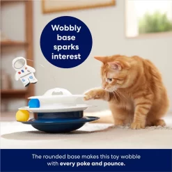 Frisco Astronaut In Space Wobble & Spin Cat Tracks Cat Toy With Catnip -Frisco Shop 345928 PT3. AC SS1800 V1664288803