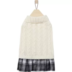 Frisco Plaid Dog & Cat Sweater Dress -Frisco Shop 353673 PT4. AC SS1800 V1659726618