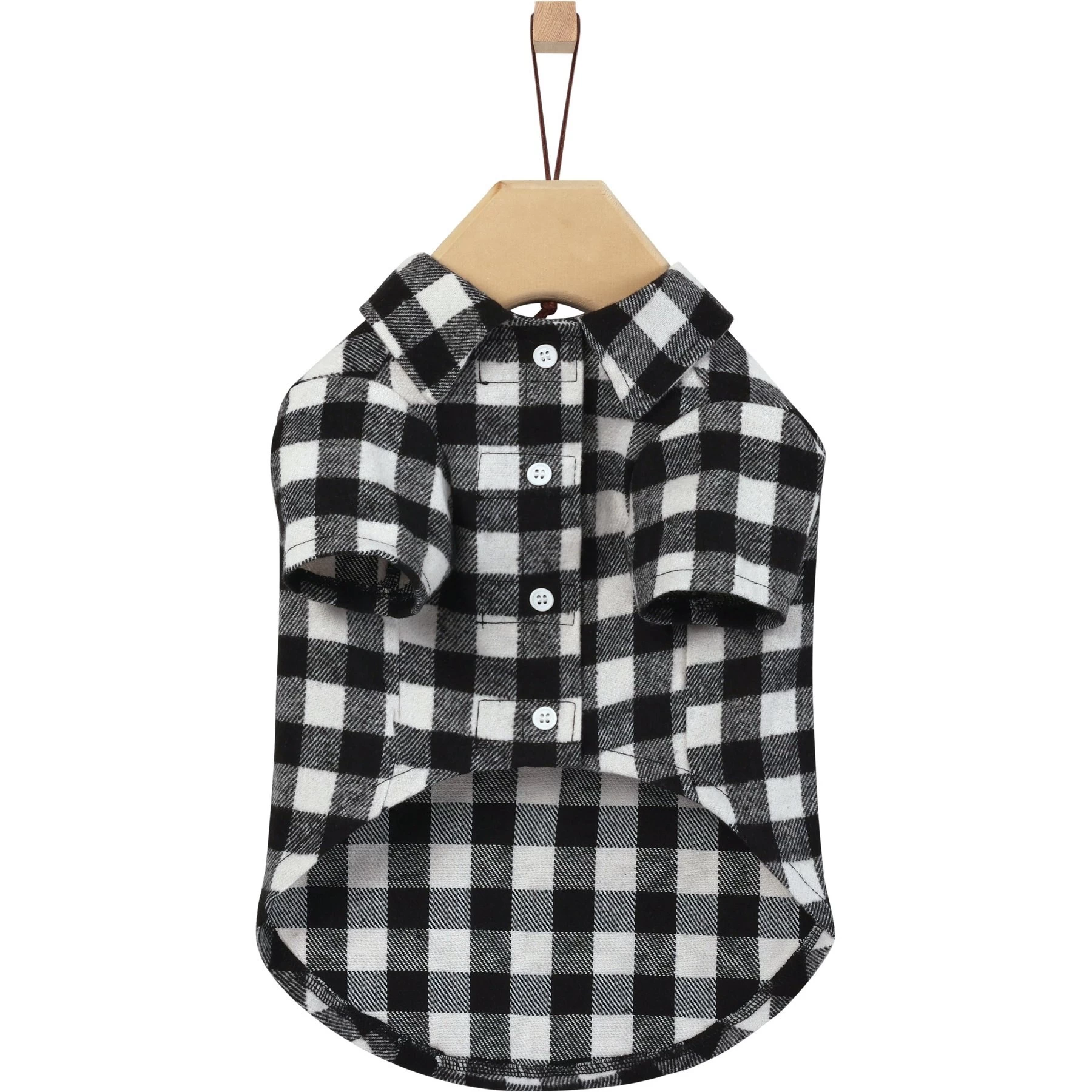 Frisco Black Plaid Dog & Cat Shirt 5 Frisco Black Plaid Dog & Cat Shirt - Image 5