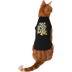 Frisco Nap Hard Play Hard Dog & Cat T-Shirt