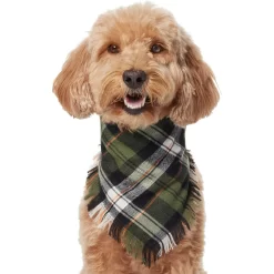 Frisco Plaid Fringe Dog & Cat Bandana -Frisco Shop 353769 PT2. AC SS1800 V1659010812