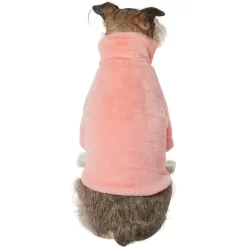 Frisco Lightweight Faux Fur Pink Puffer Dog & Cat Coat -Frisco Shop 353869 PT2. AC SS1800 V1659007530