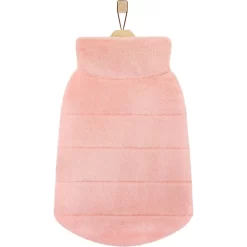 Frisco Lightweight Faux Fur Pink Puffer Dog & Cat Coat -Frisco Shop 353869 PT4. AC SS1800 V1659726835