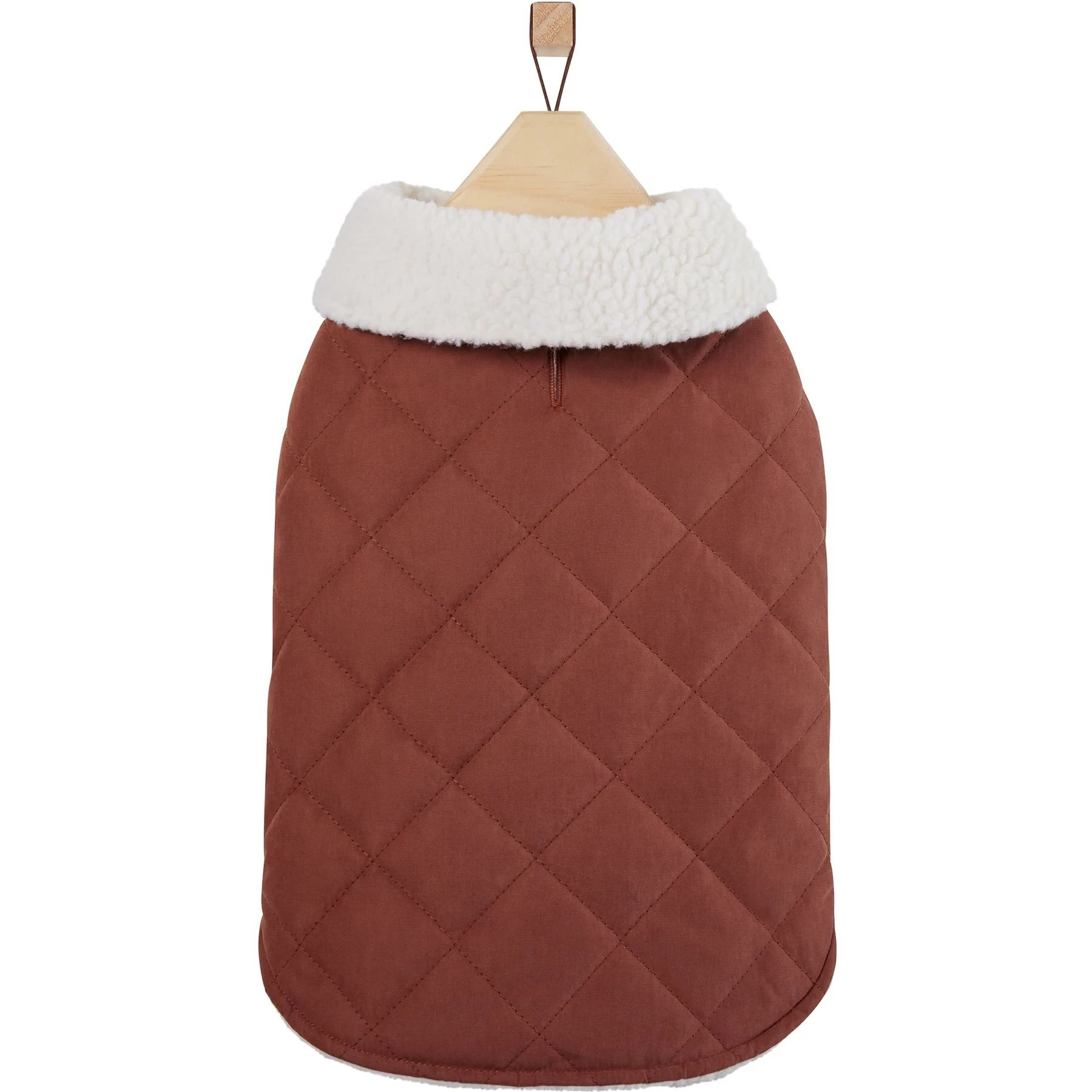 Frisco Mid-Heavyweight Fleece Lined Quilted Dog & Cat Coat 4 Frisco Mid-Heavyweight Fleece Lined Quilted Dog & Cat Coat - Image 4