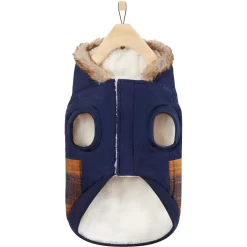Frisco Mid-Heavyweight Plaid Fleece Lined Dog & Cat Coat -Frisco Shop 353885 PT5. AC SS1800 V1659726781