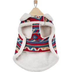 Frisco Mid-Heavyweight Geometric Western Dog & Cat Coat -Frisco Shop 353925 PT5. AC SS1800 V1659725986